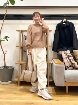 「doors」｜「アイテム（ステンカラーコート）」を使った、+++ゆき+++さん（レディース・151cm）の冬コーディネート