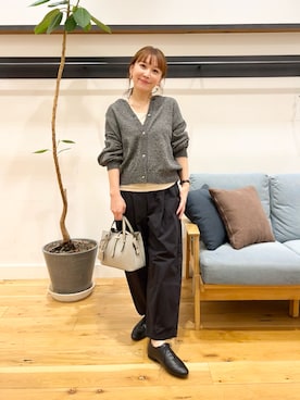 「URBAN RESEARCH DOORS（アーバンリサーチドアーズ）のアイテム（タンクトップ）」を使った、+++ゆき+++さん（レディース・151cm）の冬コーディネート