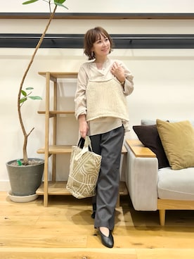 「アイテム（パンプス）」を使った、+++ゆき+++さん（レディース・151cm）の秋コーディネート