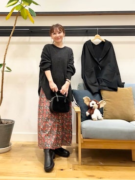 「アイテム（おもちゃ）」を使った、+++ゆき+++さん（レディース・151cm）の冬コーディネート