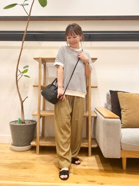 「ストレート×イエベ」｜+++ゆき+++さん（レディース・151cm）の夏コーディネート