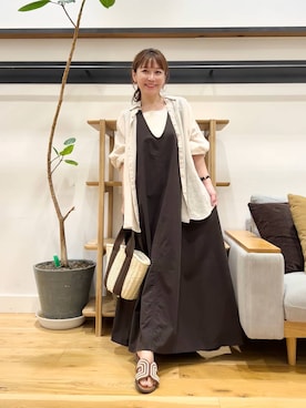 「ストレート×イエベ」｜+++ゆき+++さん（レディース・151cm）の夏コーディネート