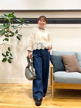 「RODE SKO（ロデスコ）のショートサイドゴアブーツ（ブーツ）」を使った、+++ゆき+++さん（レディース・151cm）の秋コーディネート