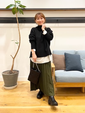 +++ゆき+++さん（レディース・151cm）の冬コーディネート