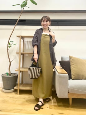 「ストレート×イエベ」｜+++ゆき+++さん（レディース・151cm）の夏コーディネート