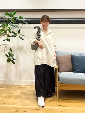 「かぐれ（カグレ）のアイテム（チュニック）」を使った、+++ゆき+++さん（レディース・151cm）の秋コーディネート
