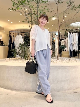 「ストレート×イエベ」｜+++ゆき+++さん（レディース・151cm）の夏コーディネート