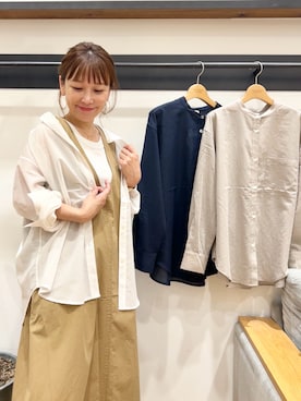 「FORK&SPOON（フォークアンドスプーン）のアイテム（ワンピース）」を使った、+++ゆき+++さん（レディース・151cm）の夏コーディネート