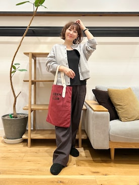 「カーディガン」｜+++ゆき+++さん（レディース・151cm）の秋コーディネート