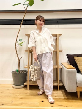 「ストレート×イエベ」｜+++ゆき+++さん（レディース・151cm）の夏コーディネート