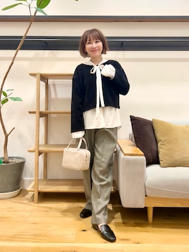 「RODE SKO（ロデスコ）のアイテム」を使った、+++ゆき+++さん（レディース・151cm）の秋コーディネート