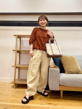 「かぐれ（カグレ）のアイテム」を使った、+++ゆき+++さん（レディース・151cm）の春コーディネート