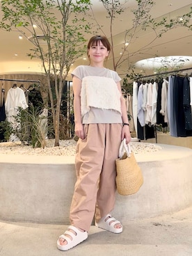 「ストレート×イエベ」｜+++ゆき+++さん（レディース・151cm）の夏コーディネート