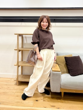 「BIRKENSTOCK(ビルケンシュトック)のアイテム」を使った、+++ゆき+++さん(レディース・151cm)の秋コーディネート