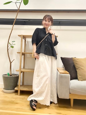 「ストレート×イエベ」｜+++ゆき+++さん（レディース・151cm）の夏コーディネート