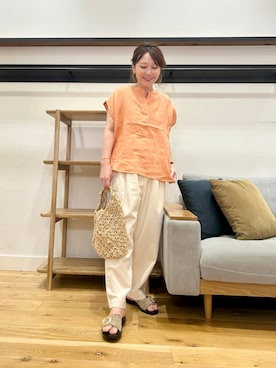 「かぐれ（カグレ）のアイテム」を使った、+++ゆき+++さん（レディース・151cm）の夏コーディネート