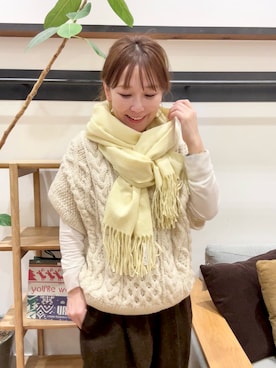 「SMELLY（スメリー）のアイテム」を使った、+++ゆき+++さん（レディース・151cm）の冬コーディネート