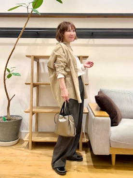 「HARUTA（ハルタ）の『別注』HARUTA×DOORS　キルトローファー（ローファー）」を使った、+++ゆき+++さん（レディース・151cm）の秋コーディネート