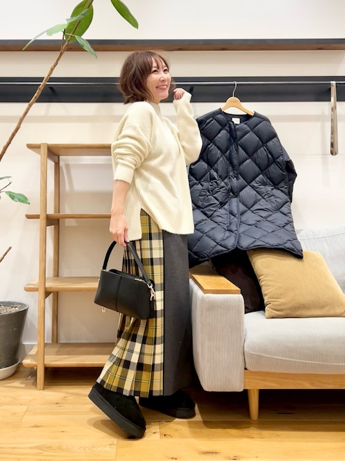セール】『別注』O'NEIL OF DUBLIN×DOORS COMBI QUILT SKIRT（スカート