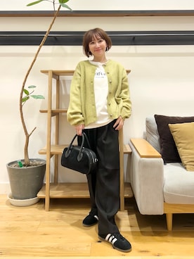 「adidas（アディダス）のadidas　TOKYO W（スニーカー）」を使った、+++ゆき+++さん（レディース・151cm）の秋コーディネート