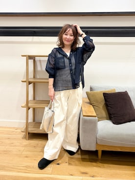 「BIRKENSTOCK(ビルケンシュトック)のアイテム」を使った、+++ゆき+++さん(レディース・151cm)の秋コーディネート