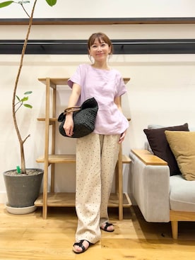「ストレート×イエベ」｜+++ゆき+++さん（レディース・151cm）の夏コーディネート