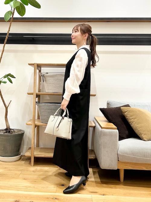 FORK&SPOON　2WAYジップジャンパースカート