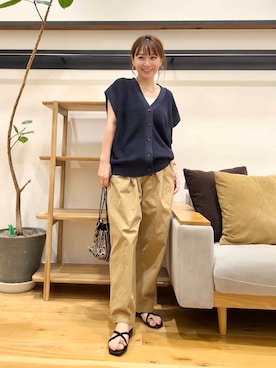 「RODE SKO（ロデスコ）のアイテム」を使った、+++ゆき+++さん（レディース・151cm）の夏コーディネート