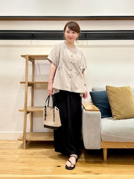 「RODE SKO（ロデスコ）のアイテム」を使った、+++ゆき+++さん（レディース・151cm）の夏コーディネート