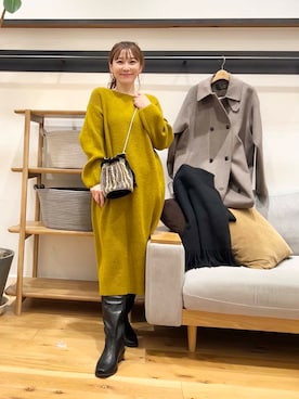 +++ゆき+++さん（レディース・151cm）の冬コーディネート