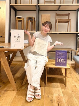 「ストレート×イエベ」｜+++ゆき+++さん（レディース・151cm）の夏コーディネート