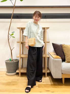 「ストレート×イエベ」｜+++ゆき+++さん（レディース・151cm）の夏コーディネート