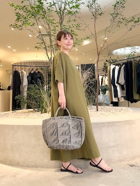 「ストレート×イエベ」｜+++ゆき+++さん（レディース・151cm）の夏コーディネート