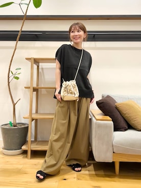 「ストレート×イエベ」｜+++ゆき+++さん（レディース・151cm）の夏コーディネート