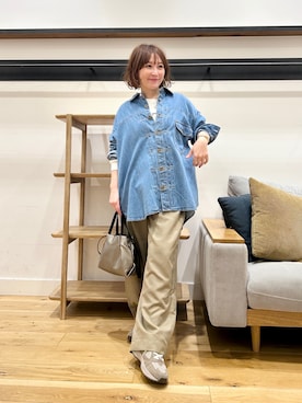 「MoonStar（ムーンスター）のアイテム」を使った、+++ゆき+++さん（レディース・151cm）の冬コーディネート