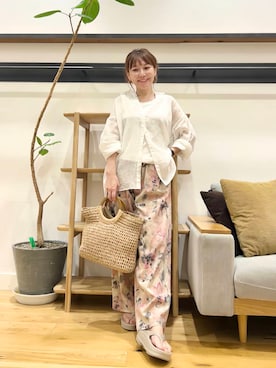 「ストレート×イエベ」｜+++ゆき+++さん（レディース・151cm）の夏コーディネート