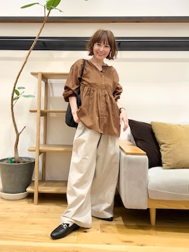 「アイテム（パンプス）」を使った、+++ゆき+++さん（レディース・151cm）の秋コーディネート