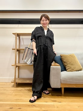 かぐれのつなぎ/オールインワンを使った人気ファッション