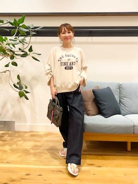 「Alpha Industries（アルファインダストリーズ）のアイテム」を使った、+++ゆき+++さん（レディース・151cm）の夏コーディネート