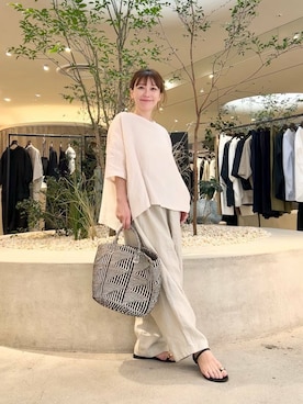 「ストレート×イエベ」｜+++ゆき+++さん（レディース・151cm）の夏コーディネート