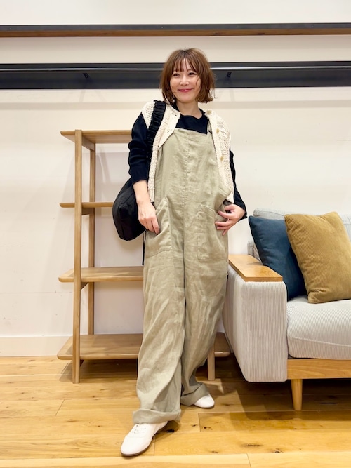 かぐれのオールインワン・サロペットを使ったコーディネート(ZOZOTOWN