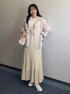 harukaさん（レディース・155cm）の春コーディネート