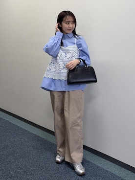 harukaさん（レディース・155cm）の冬コーディネート