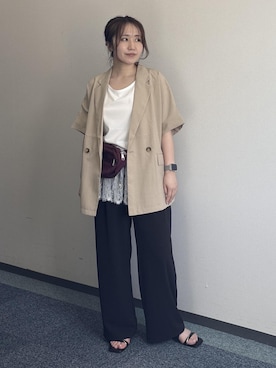 harukaさん(レディース・155cm)の夏コーディネート
