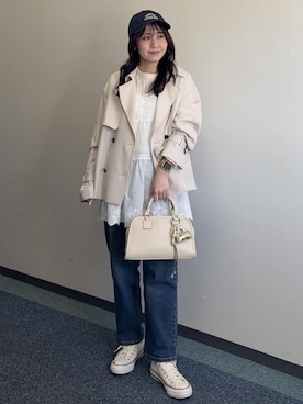 harukaさん（レディース・155cm）の春コーディネート