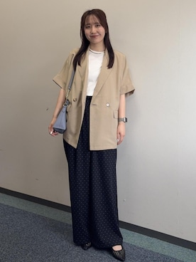 harukaさん（レディース・155cm）の夏コーディネート