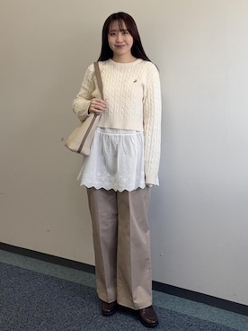 harukaさん(レディース・155cm)の冬コーディネート