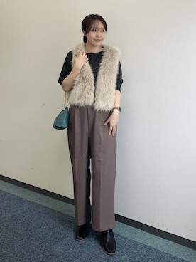 harukaさん（レディース・155cm）の秋コーディネート