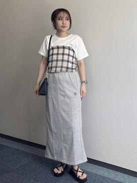 harukaさん（レディース・155cm）の夏コーディネート