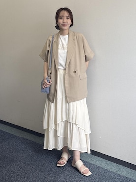 harukaさん(レディース・155cm)の夏コーディネート